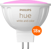 Philips Hue Spot White & Color MR16 18er-Pack Philips Hue MR16-Fassung