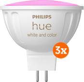 Philips Hue Spot White & Color MR16 3er-Pack Philips Hue einzeln erhältliche Smart-Lampe