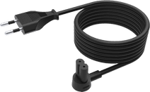 Era 5 Meter Kabel Schwarz Netzkabel