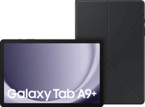 Samsung Galaxy Tab A9 Plus 11 Zoll 64GB Wi-Fi Grau + Book Case Schwarz Samsung Galaxy Tab A9 und Tab A9 Plus