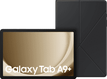 Samsung Galaxy Tab A9 Plus 11 inches 128GB WiFi Silver + Book Case Black Samsung Galaxy Tab A