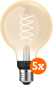 Philips Hue Filamentlampe White Globe E27 5er-Pack Philips Hue Filament White