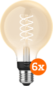 Philips Hue Filament Light White Globe E27 6-pack Philips HUE E27 fitting