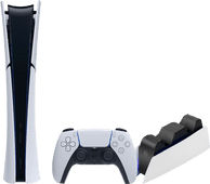 PlayStation 5 Smart Digital Edition + BlueBuilt Ladestation PlayStation 5 Pro oder Slim