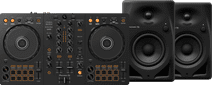 Pioneer DJ DDJ-FLX4 + Pioneer DJ DM-40D Schwarz Pioneer DJ-Controller
