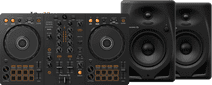 Pioneer DJ DDJ-FLX4 + Pioneer DJ DM-50D Schwarz Pioneer DJ DDJ-FLX4