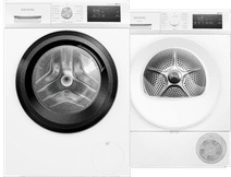 Siemens WM14N001 + Siemens WT45HVA4 Waschmaschine-Trockner-Set mit 8 kg
