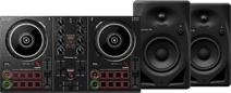 Pioneer DJ DDJ-200 + Pioneer DJ DM-40D Schwarz Pioneer DJ DDJ-200