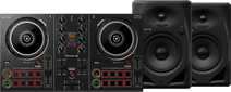 Pioneer DJ DDJ-200 + Pioneer DJ DM-50D-BT Schwarz Pioneer DJ DDJ-200