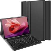 Just in Case Premium Lenovo Tab P12 Tastaturhülle QWERTZ Schwarz Samsung Galaxy Tab A8 Hülle