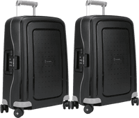 Samsonite S'Cure Spinner 55 cm Black Duo Kofferset Samsonite Handgepäckkoffer