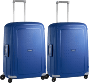 Samsonite S'Cure Spinner 69cm Dark Blue Duo Suitcase Set Suitcase set