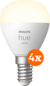 Philips Hue Kugellampe White E14 4er-Pack Philips Hue einzeln erhältliche Smart-Lampe
