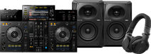 Pioneer DJ XDJ-RR + Pioneer DJ HDJ-CUE1 + Pioneer VM50 (Paar) Pioneer DJ-Controller