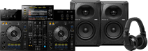 Pioneer DJ XDJ-RR + Pioneer DJ HDJ-X7 Black + Pioneer VM50 (per pair) Pioneer DJ controller