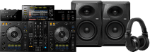 Pioneer DJ XDJ-RR + Pioneer DJ HDJ-X7 Schwarz + Pioneer VM70 (Paar) Pioneer DJ-Controller