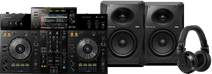 Pioneer DJ XDJ-RR + Pioneer DJ HDJ-X7 Schwarz + Pioneer VM70 (Paar) Pioneer DJ XDJ-RR