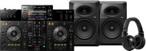 Pioneer DJ XDJ-RR + Pioneer DJ HDJ-X7 Schwarz + Pioneer VM80 (Paar) Pioneer DJ XDJ-RR