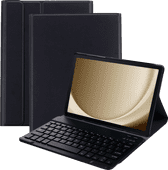 Just in Case Premium Samsung Galaxy Tab A9 Plus Tastaturhülle QWERTZ Schwarz Tablethülle mit Tastatur