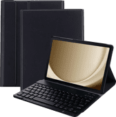 Just in Case Premium Samsung Galaxy Tab A9 Plus Tastaturhülle QWERTZ Schwarz Tablethülle mit Fallschutz