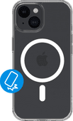 BlueBuilt Protective Backcover mit MagSafe iPhone 15 Transparent Langlebige Handyhülle