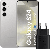 Samsung Galaxy S24 128GB Grau 5G + Samsung Schnellladegerät 25 Watt Samsung Galaxy S24
