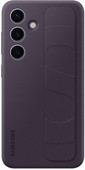 Samsung Galaxy S24 Standing Grip Backcover Dunkelviolett Original Samsung Hülle