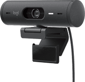 Logitech Brio 500 Full HD Webcam Grau Homeoffice-Webcam