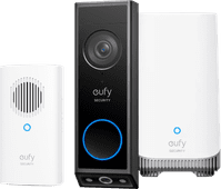 Eufy Video Doorbell E340 + Chime + HomeBase 3 Doorbell