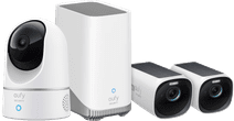 eufyCam 3 Doppelpack + eufy Indoor Cam 2K Pan & Tilt WLAN-Überwachungskamera