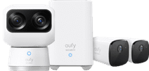 eufyCam 2 Pro Doppelpack + eufy Indoor Cam S350 Homey Überwachungskamera