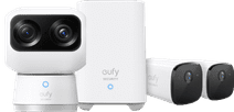 eufyCam 2 Pro Doppelpack + eufy Indoor Cam S350 Cloud-Kamera