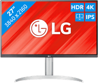 LG 27UP83A-W LG monitor with USB-C connector