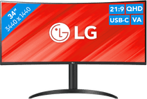 LG UltraWide 34WR55QK HDR-Bildschirm