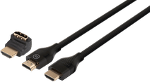 BlueBuilt HDMI Cable 4K 60Hz Nylon 1m + 90° Adapter Top 10 bestselling HDMI cables