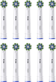 Oral-B Pro Cross Action Weiß (10 Stück) Bürstenkopf für eine gründliche Reinigung