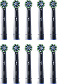 Oral-B Pro Cross Action Schwarz (10 Stück) Oral-B Aufsteckbürste