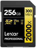 Lexar Professional 2000x GOLD 256GB SDXC SDXC card