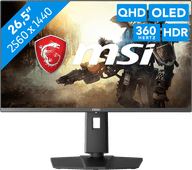 MSI MPG 271QRX QD-OLED Gaming monitor with a high refresh rate