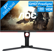 AOC Q27G3XMN/BK Gaming-Monitor mit hoher Bildwiederholfrequenz