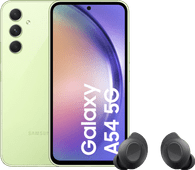 Samsung Galaxy A54 128GB Green 5G + Samsung Galaxy Buds FE Black Buy Samsung Galaxy A?