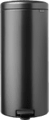 Brabantia NewIcon Treteimer 30 Liter Confident Grey 30 Liter Mülleimer