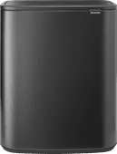 Brabantia Bo Touch Bin 2 x 30 Liter Confident Grey  Touch-Mülleimer