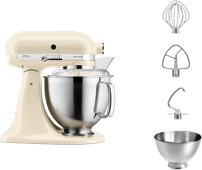 KitchenAid 5KSM185PSEAC Crème Koch- oder Backgeschenk