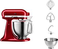 KitchenAid 5KSM185PSECA Candy Apple Red KitchenAid red