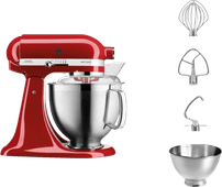 KitchenAid 5KSM185PSEER Empire Rot Weihnachtsgeschenkangebot 2025 für Küchengeräte