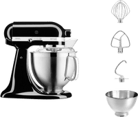 KitchenAid 5KSM185PSEOB Onyx Schwarz Koch- oder Backgeschenk