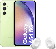 Samsung Galaxy A54 128GB Green 5G + Samsung Galaxy Buds FE White Buy Samsung Galaxy A?