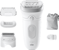 Braun Silk·épil 7-041 White/Silver Epilator