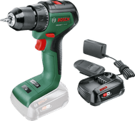 Bosch UniversalDrill 18V-60 + 2,5 Ah Akku (1x) Bohrer und Schrauber für gelegentliche Heimwerker